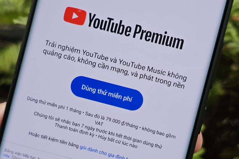 Cách đăng ký Youtube Premium tại Việt Nam